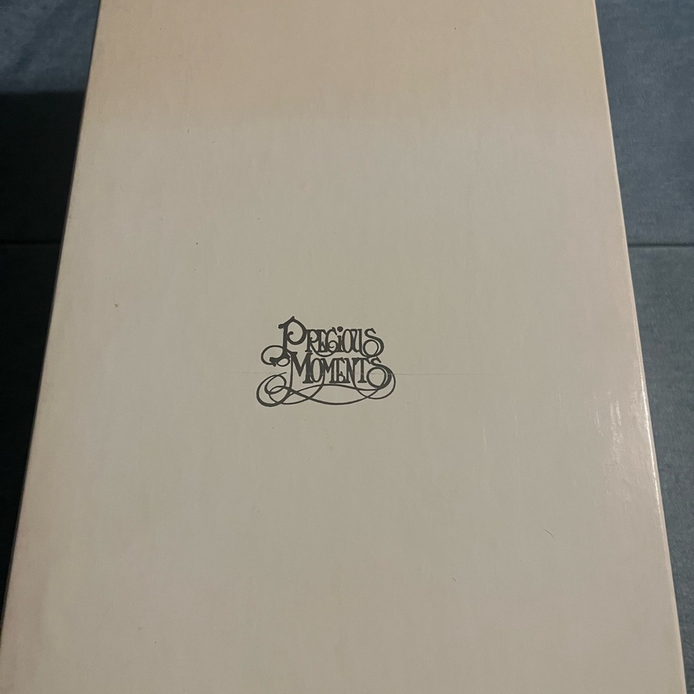 Precious Moments White Doll with Lace Jesus Loves Me